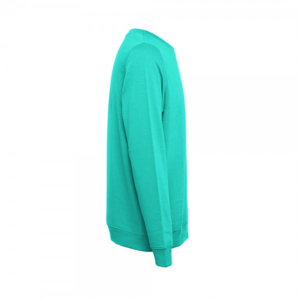 THC COLOMBO. Felpa (unisex) in spugna italiana non garzata - Verde turchese