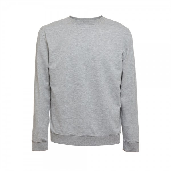 THC COLOMBO. Felpa (unisex) in spugna italiana non garzata - Grigio chiaro mélange