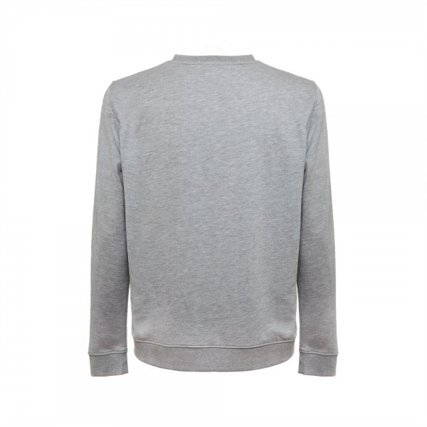 THC COLOMBO. Felpa (unisex) in spugna italiana non garzata - Grigio chiaro mélange