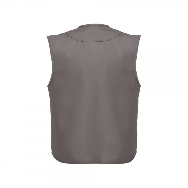 THC PIXEL. Gilet (200 g/m²) in poliestere e cotone - Grigio