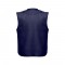 THC PIXEL. Gilet (200 g/m²) in poliestere e cotone - Blu scuro