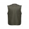 THC PIXEL. Gilet (200 g/m²) in poliestere e cotone - Verde militare