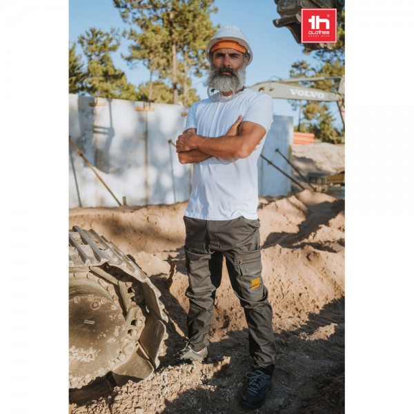 THC CARGO. Pantaloni da lavoro in poliestere e cotone - Blu scuro