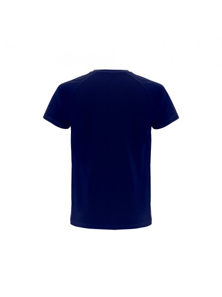 THC MOVE. T-shirt tecnica a maniche corte in poliestere - Blu scuro THC MOVE. T-shirt tecnica a maniche corte in poliestere - Blu scuro