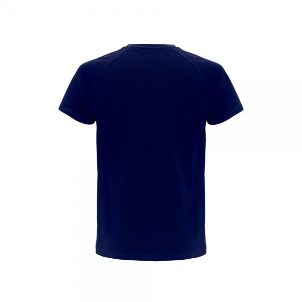 THC MOVE. T-shirt tecnica a maniche corte in poliestere - Blu scuro