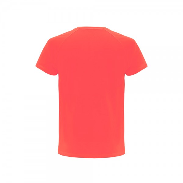 THC MOVE. T-shirt tecnica a maniche corte in poliestere - Arancione scuro