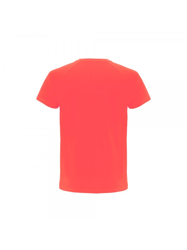 THC MOVE. T-shirt tecnica a maniche corte in poliestere - Arancione scuro THC MOVE. T-shirt tecnica a maniche corte in poliestere - Arancione scuro