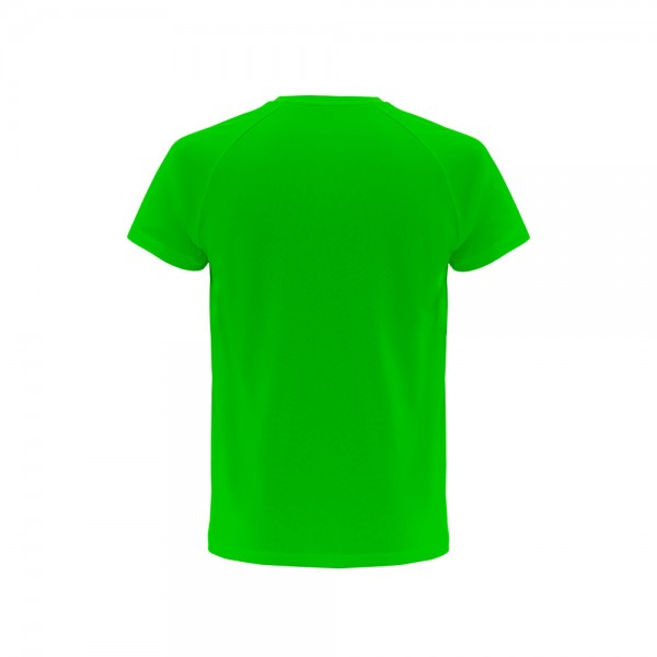 THC MOVE. T-shirt tecnica a maniche corte in poliestere - Lime