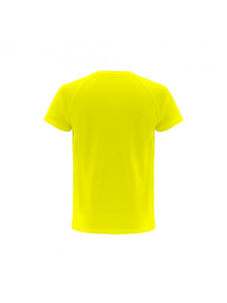 THC MOVE. T-shirt tecnica a maniche corte in poliestere - Giallo hexachrome THC MOVE. T-shirt tecnica a maniche corte in poliestere - Giallo hexachrome
