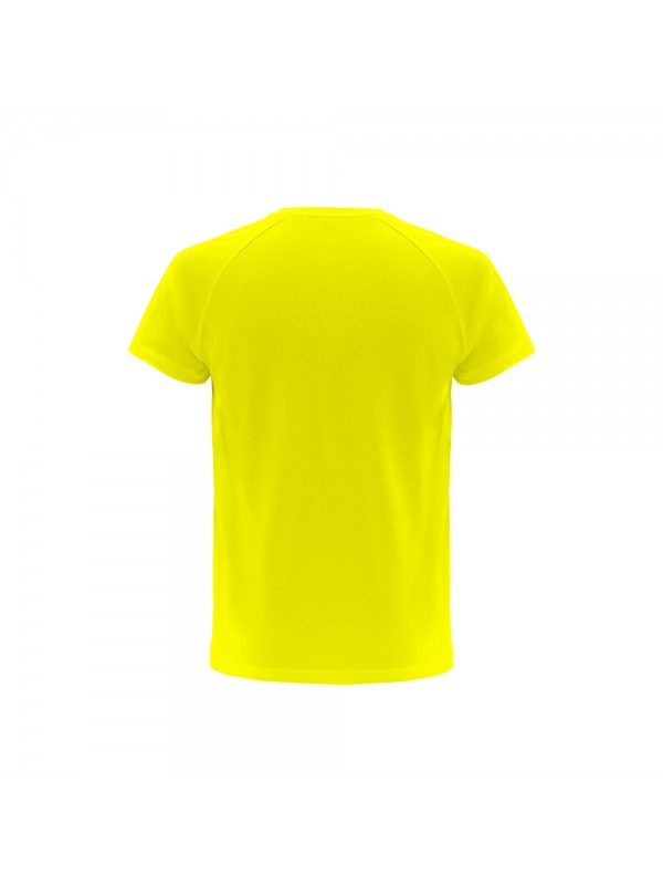 THC MOVE. T-shirt tecnica a maniche corte in poliestere - Giallo hexachrome THC MOVE. T-shirt tecnica a maniche corte in poliestere - Giallo hexachrome