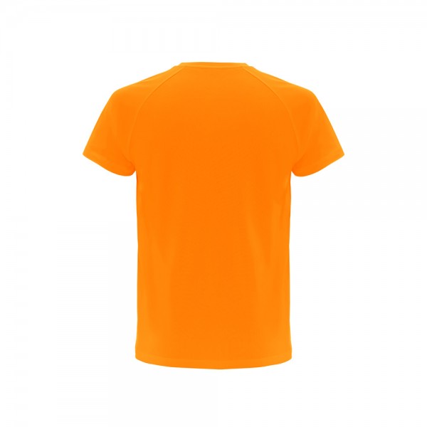 THC MOVE. T-shirt tecnica a maniche corte in poliestere - Arancione hexachrome