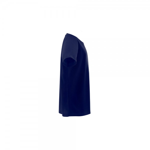 THC MOVE KIDS. T-shirt tecnica da bambino a maniche corte in poliestere - Blu scuro