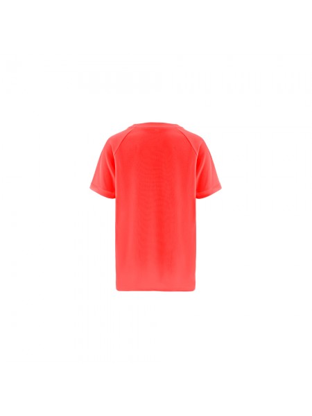 THC MOVE KIDS. T-shirt tecnica da bambino a maniche corte in poliestere - Arancione scuro