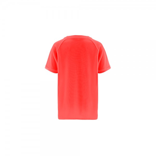 THC MOVE KIDS. T-shirt tecnica da bambino a maniche corte in poliestere - Arancione scuro