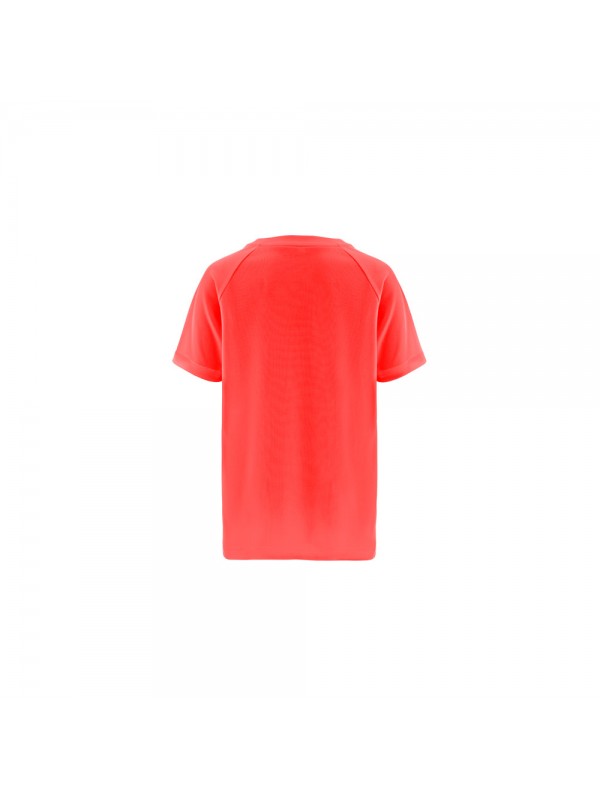 THC MOVE KIDS. T-shirt tecnica da bambino a maniche corte in poliestere - Arancione scuro THC MOVE KIDS. T-shirt tecnica da bambino a maniche corte in poliestere - Arancione scuro