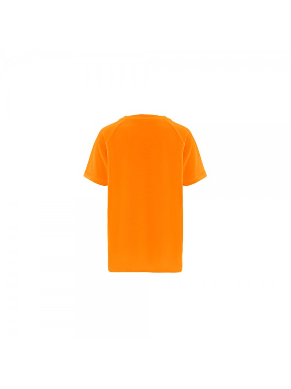 THC MOVE KIDS. T-shirt tecnica da bambino a maniche corte in poliestere - Arancione hexachrome THC MOVE KIDS. T-shirt tecnica da bambino a maniche corte in poliestere - Arancione hexachrome