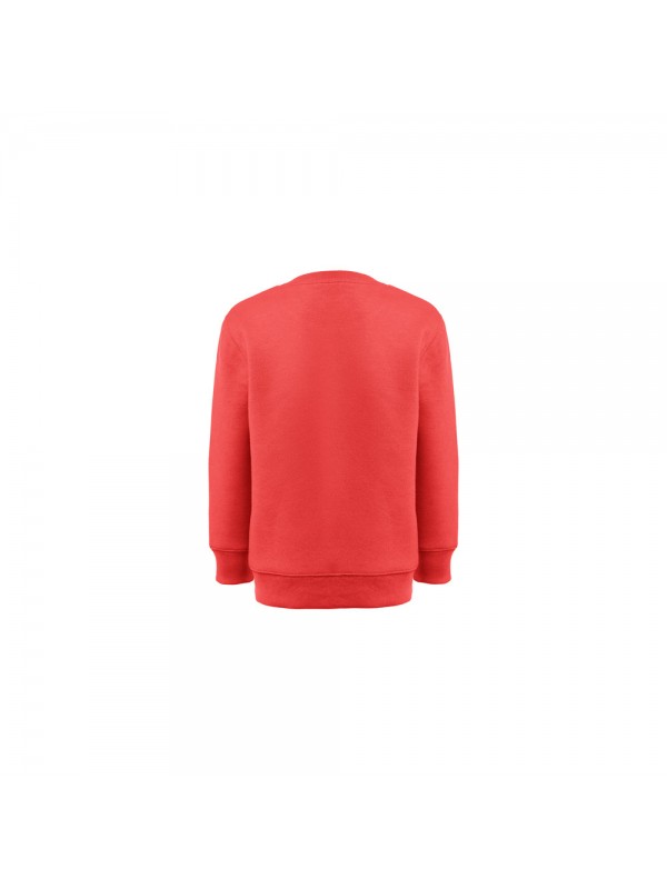 THC DELTA KIDS. Felpa per bambini in cotone riciclato e poliestere - Rosso THC DELTA KIDS. Felpa per bambini in cotone riciclato e poliestere - Rosso
