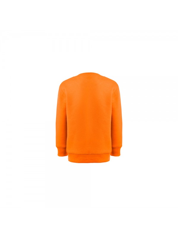 THC DELTA KIDS. Felpa per bambini in cotone riciclato e poliestere - Arancione THC DELTA KIDS. Felpa per bambini in cotone riciclato e poliestere - Arancione