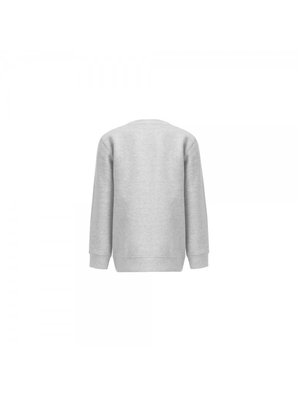 THC DELTA KIDS. Felpa per bambini in cotone riciclato e poliestere - Grigio chiaro mélange THC DELTA KIDS. Felpa per bambini in cotone riciclato e poliestere - Grigio chiaro mélange
