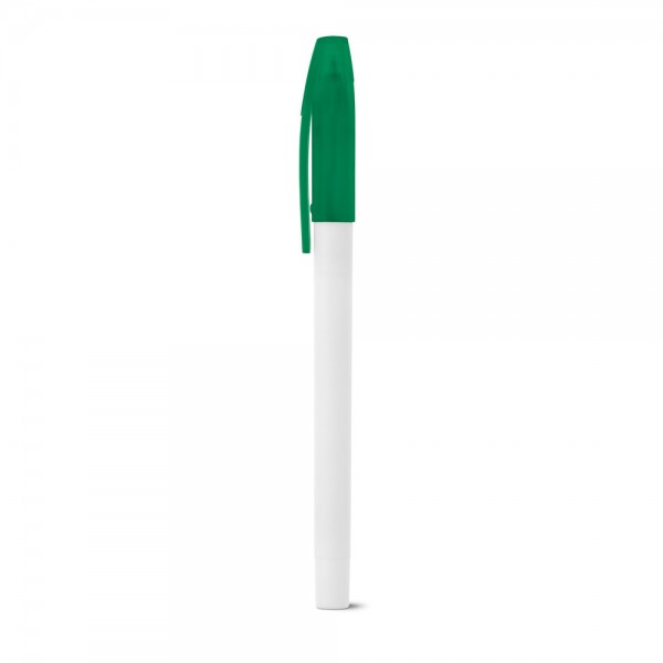 JADE. Penna a sfera in PP con corpo bianco