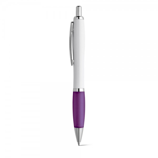MOVE. Penna a sfera in ABS con clip e dettagli in metallo