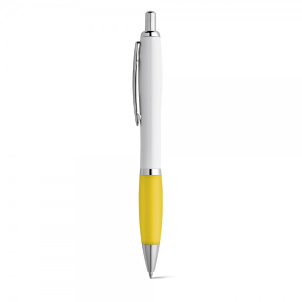 MOVE. Penna a sfera in ABS con clip e dettagli in metallo