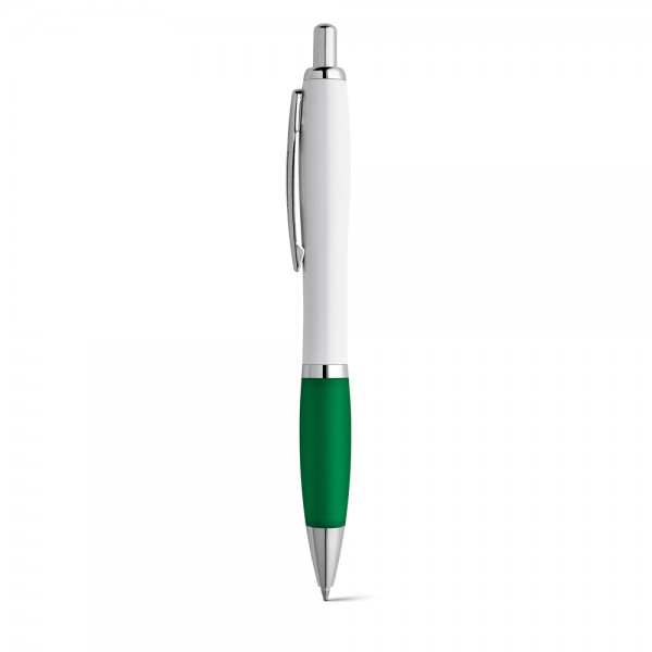 MOVE. Penna a sfera in ABS con clip e dettagli in metallo