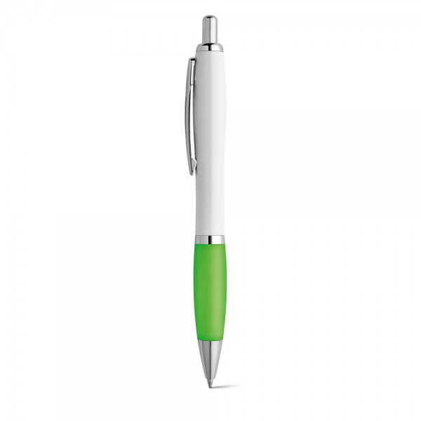MOVE. Penna a sfera in ABS con clip e dettagli in metallo