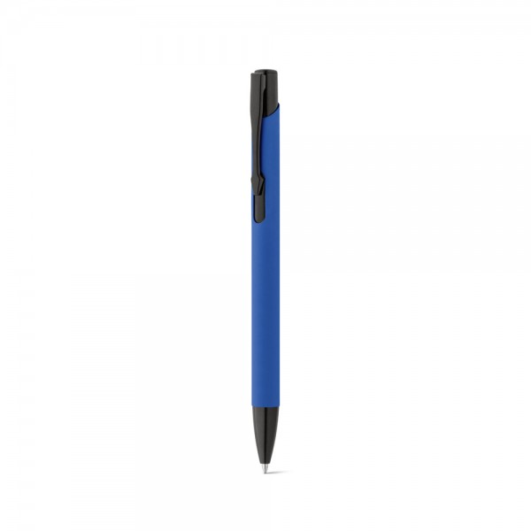 POPPINS. Penna a sfera in alluminio con finitura in gomma