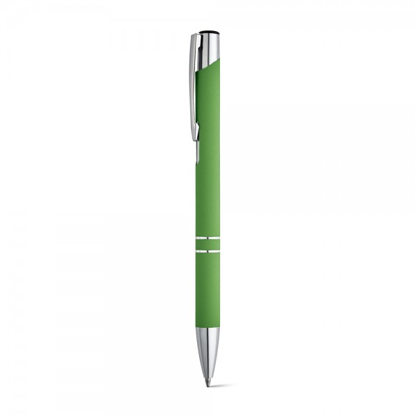 BETA SOFT. Penna a sfera in alluminio con finitura in gomma