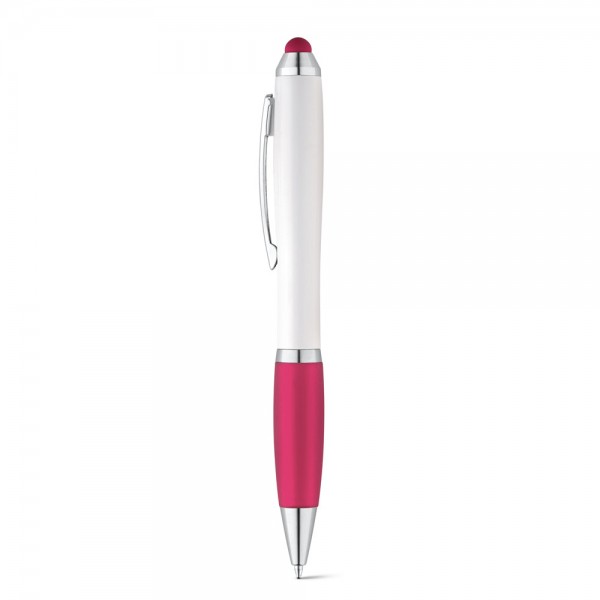 SANS BK. Penna a sfera con clip in metallo