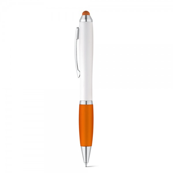 SANS BK. Penna a sfera con clip in metallo
