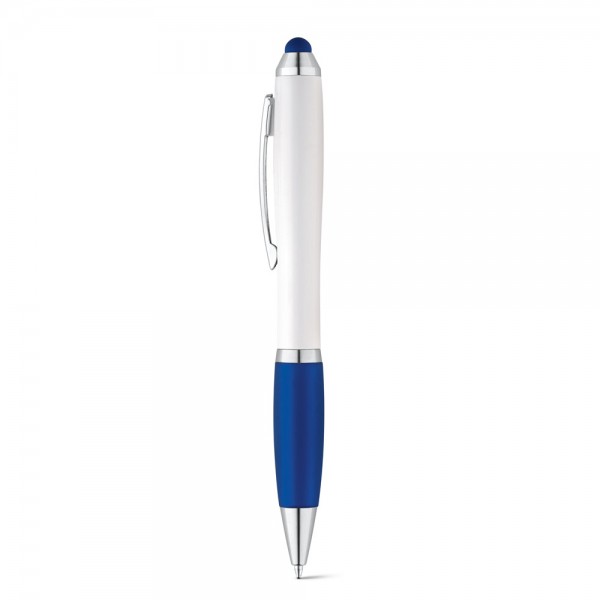 SANS BK. Penna a sfera con clip in metallo