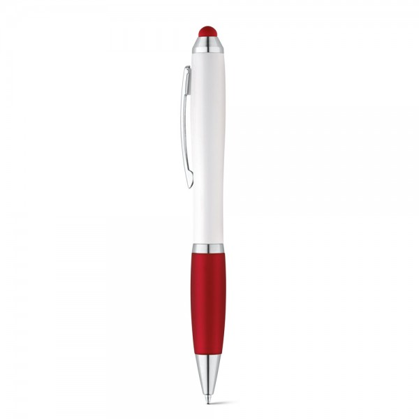 SANS BK. Penna a sfera con clip in metallo
