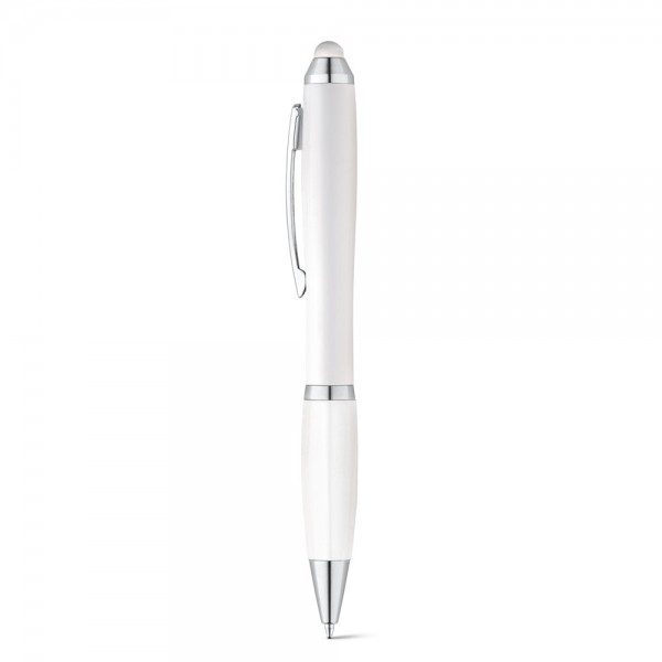 SANS BK. Penna a sfera con clip in metallo