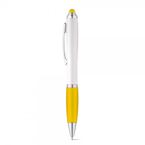 SANS BK. Penna a sfera con clip in metallo