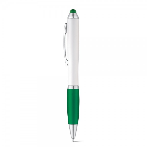 SANS BK. Penna a sfera con clip in metallo