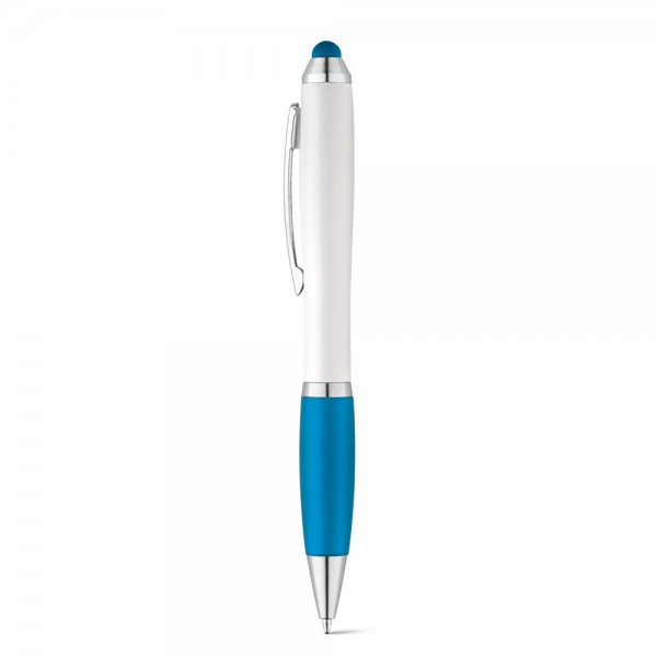SANS BK. Penna a sfera con clip in metallo