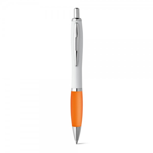 MOVE BK. Penna a sfera in ABS con clip e dettagli in metallo