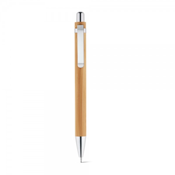 GREENY. Set con penna a sfera e matita portamine in bambù