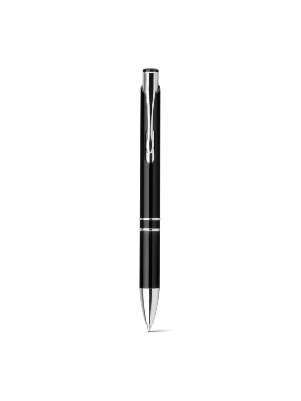BETA PLASTIC. Penna a sfera in ABS con clip in metallo BETA PLASTIC. Penna a sfera in ABS con clip in metallo