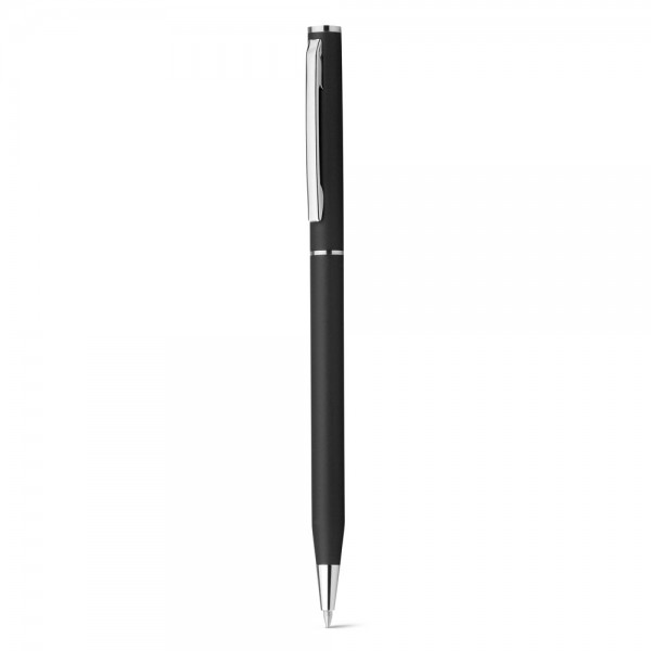 LESLEY METALLIC. Penna a sfera in alluminio con clip e meccanismo a rotazione