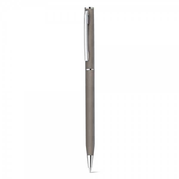LESLEY METALLIC. Penna a sfera in alluminio con clip e meccanismo a rotazione