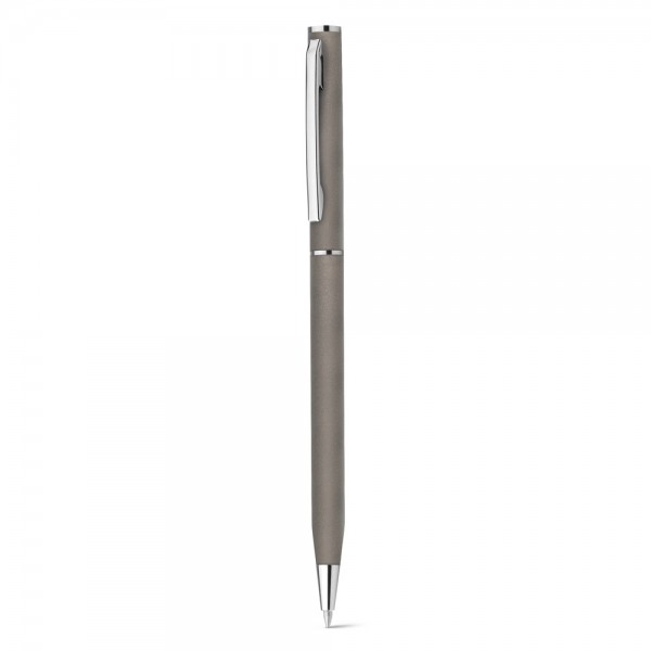 LESLEY METALLIC. Penna a sfera in alluminio con clip e meccanismo a rotazione
