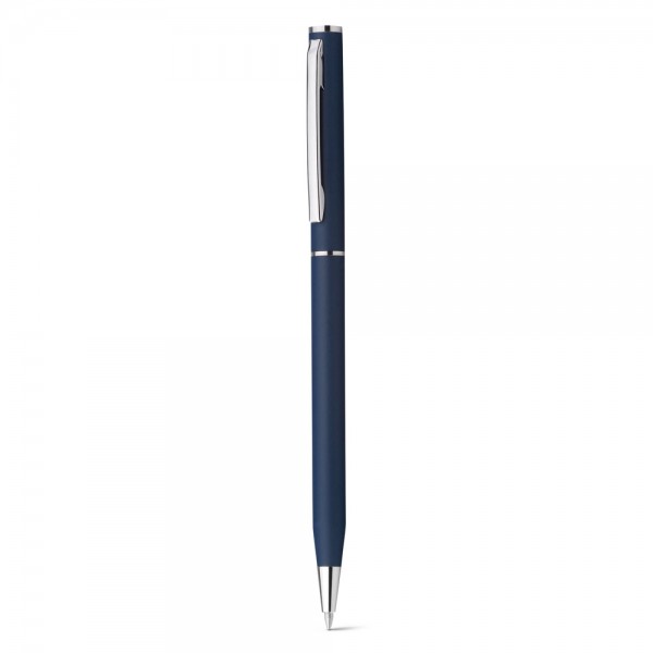 LESLEY METALLIC. Penna a sfera in alluminio con clip e meccanismo a rotazione