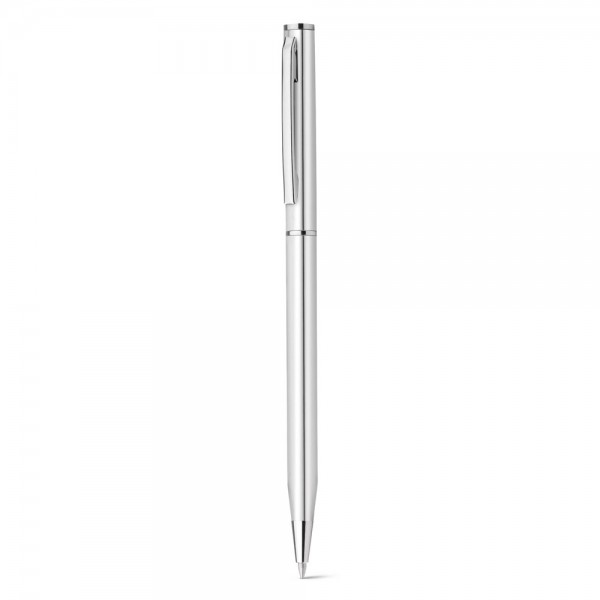 LESLEY METALLIC. Penna a sfera in alluminio con clip e meccanismo a rotazione