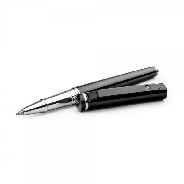 CALIOPE SET. Set con penna roller e penna a sfera in metallo