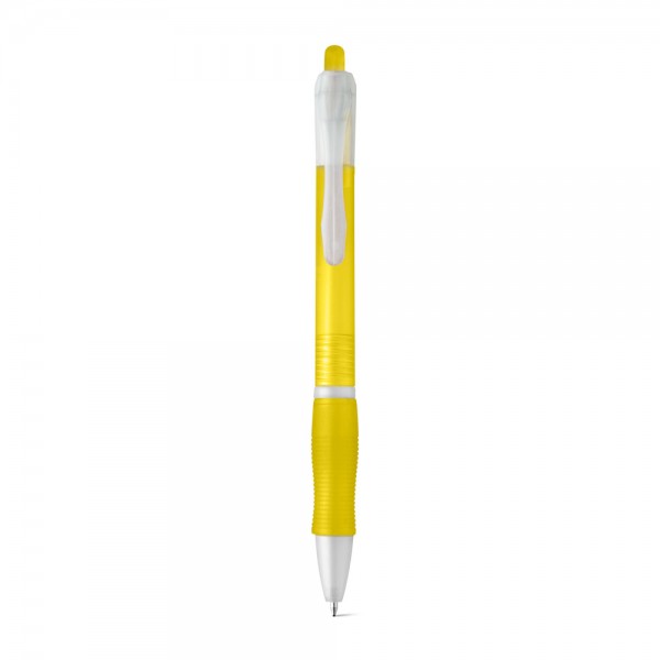SLIM. Penna a sfera in ABS con finitura antiscivolo e clip