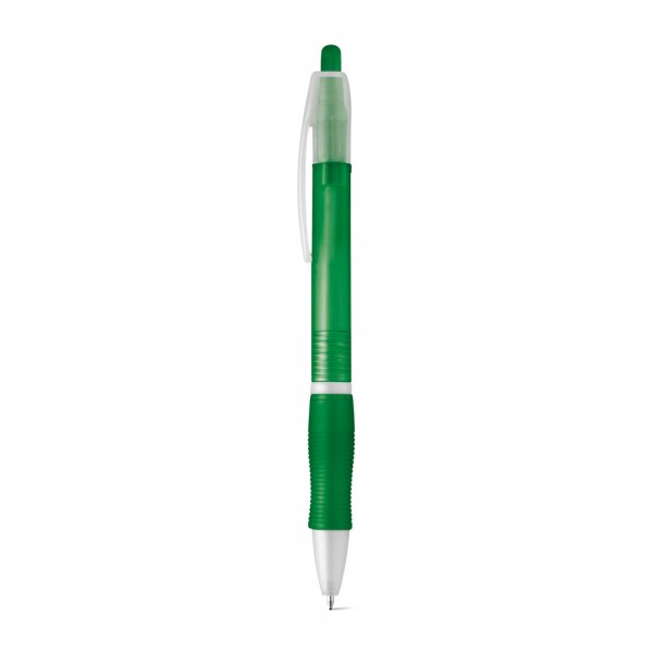 SLIM. Penna a sfera in ABS con finitura antiscivolo e clip