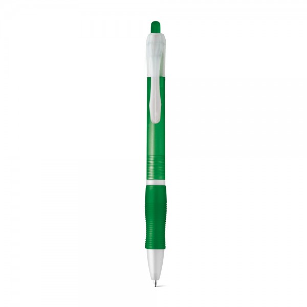 SLIM. Penna a sfera in ABS con finitura antiscivolo e clip